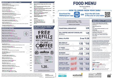 Above are the latest Wetherspoons menu prices. . Wetherspoons menu pdf 2022